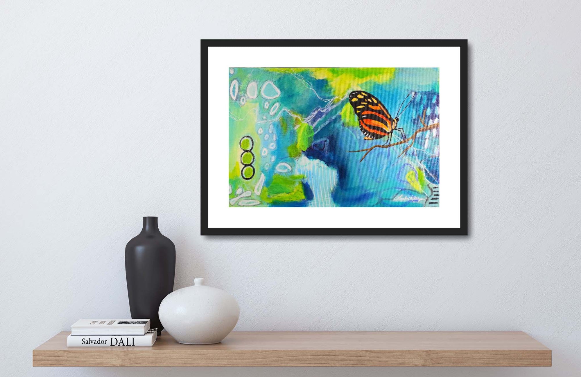 Butterfly Song - Butterfly Original Painting 18x12 (Unframed)