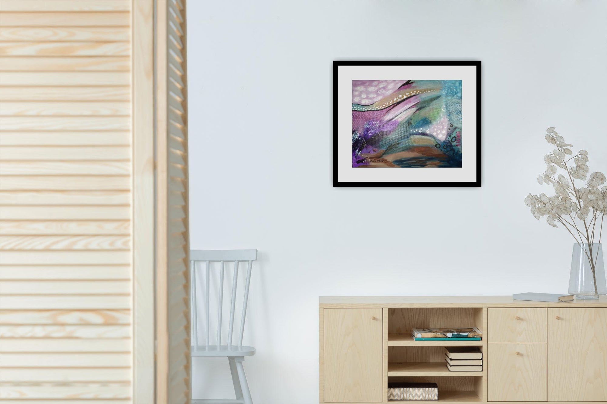 Mystical Dreamscapes - Original Abstract Art Painting 16x20 Amber Killinger Art