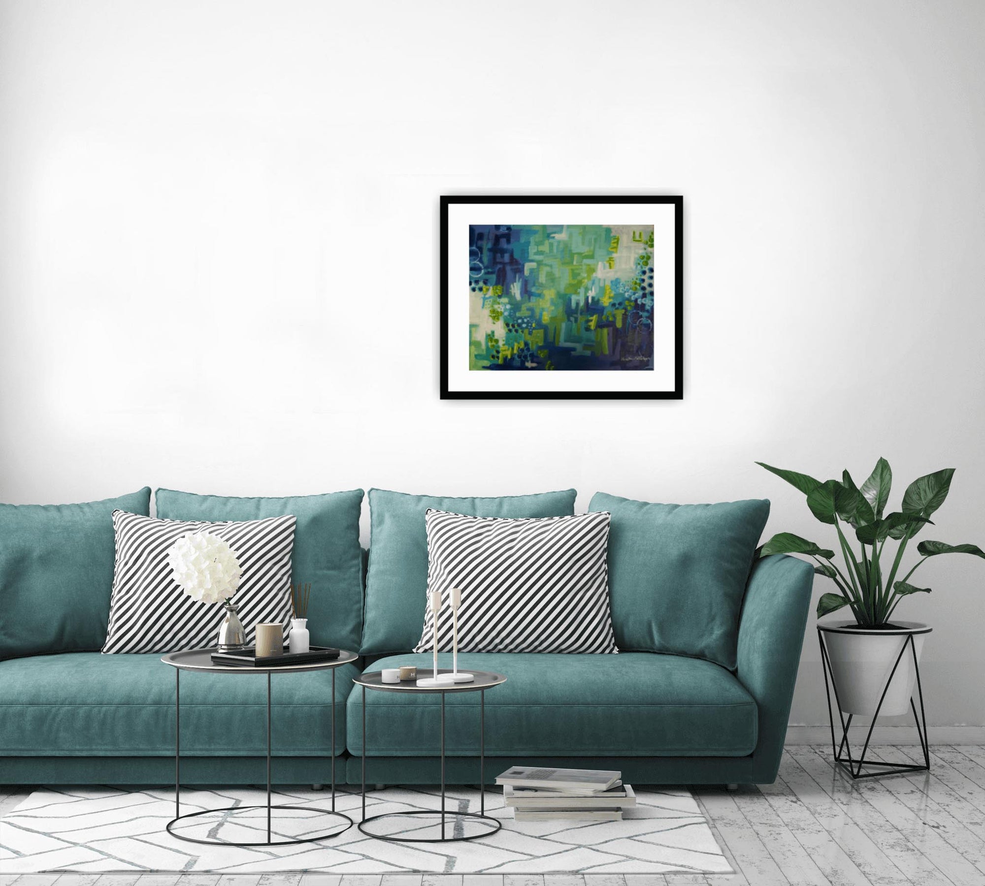 "Essence of Spring" Original Abstract Art Painting 16x20 Canvas Board