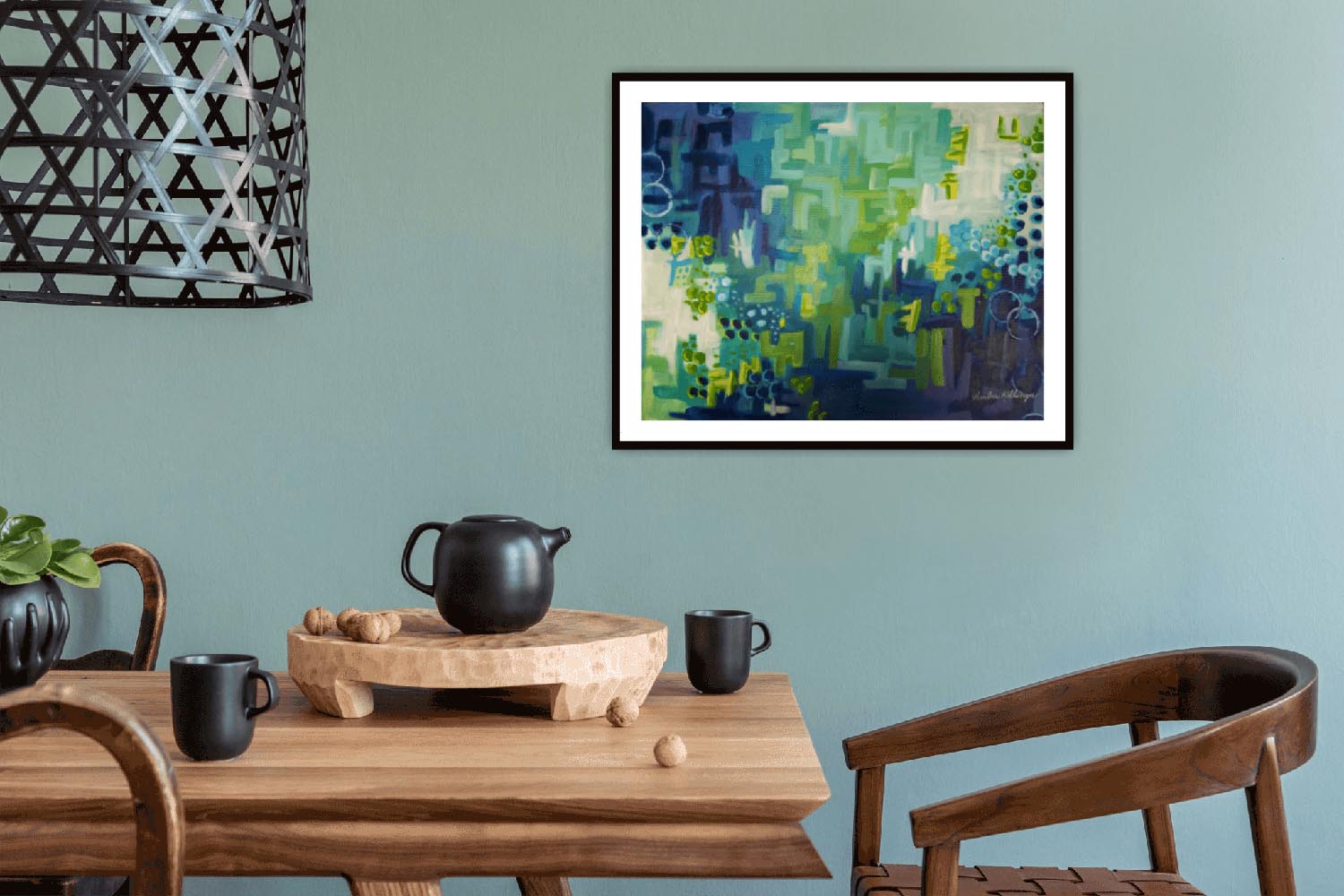 "Essence of Spring" Original Abstract Art Painting 16x20 Canvas Board