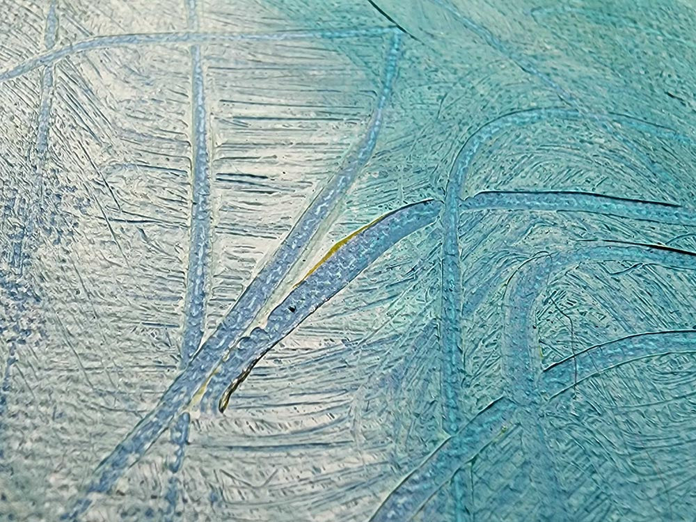 "The Light Within" Original Abstract Art Painting 11x14
