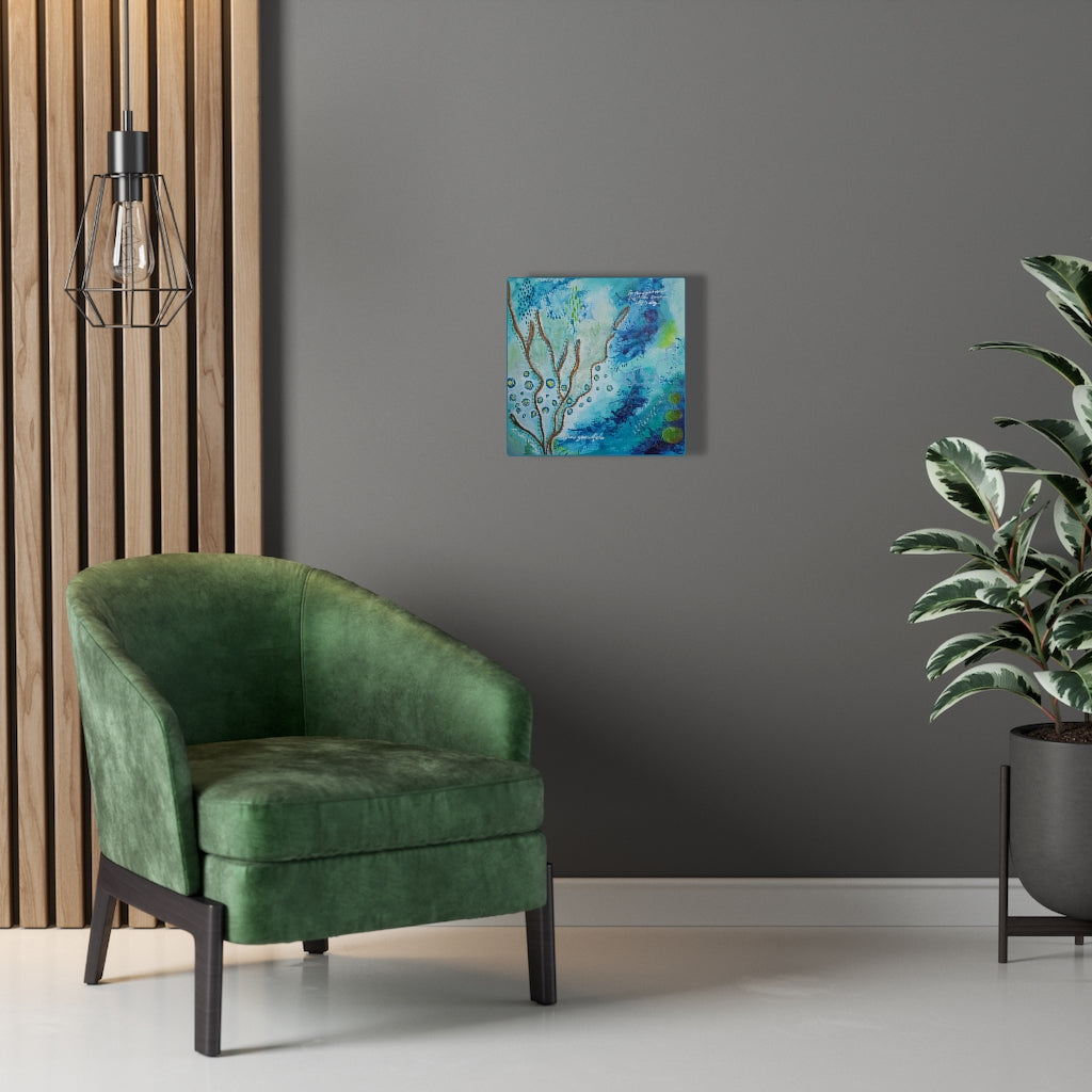 "Be The Light" Canvas Wrap Print from Painting