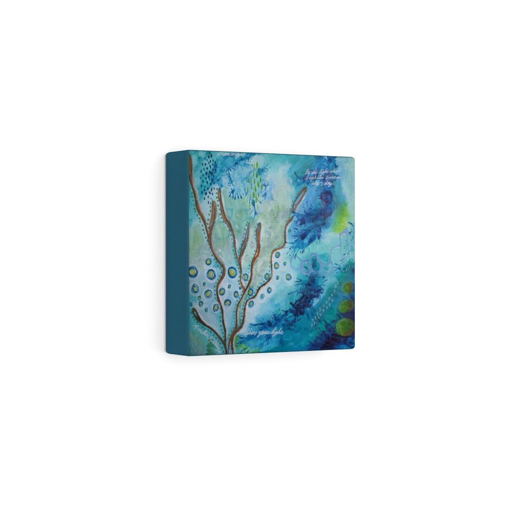 "Be The Light" Canvas Wrap Print from Painting