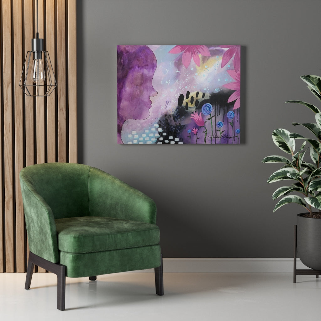 "In A Dream" Canvas Wrap Print from Painting
